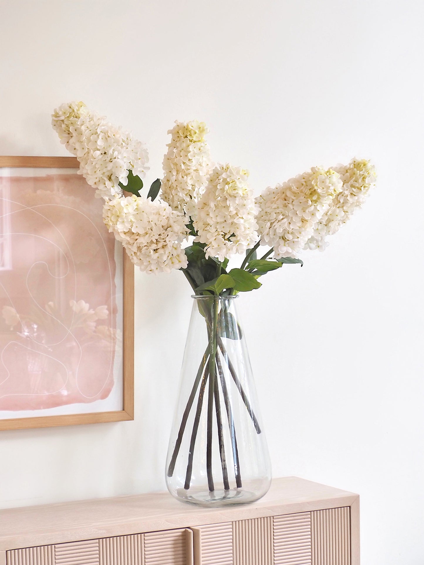 Reed Glass Vase