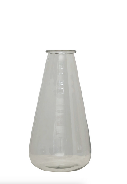 Reed Glass Vase